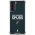 NBA San Antonio Spurs Standard - Black Galaxy S21 5G Clear Case
