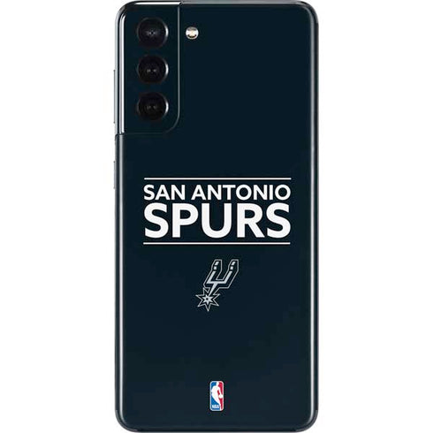 NBA San Antonio Spurs Standard - Black Galaxy S21 5G Skin