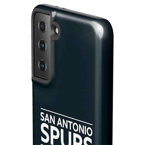 NBA San Antonio Spurs Standard - Black Galaxy S21 FE Pro Case