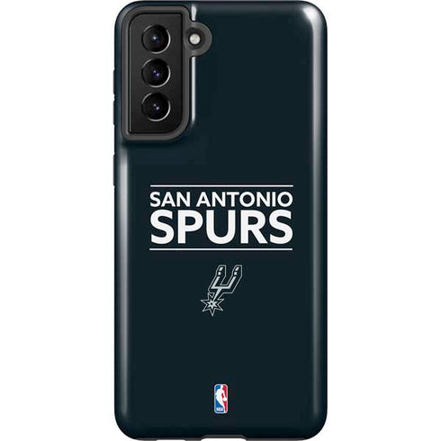 NBA San Antonio Spurs Standard - Black Galaxy S21 Plus 5G Pro Case