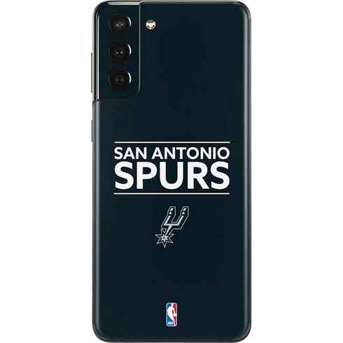 NBA San Antonio Spurs Standard - Black Galaxy S21 Plus 5G Skin