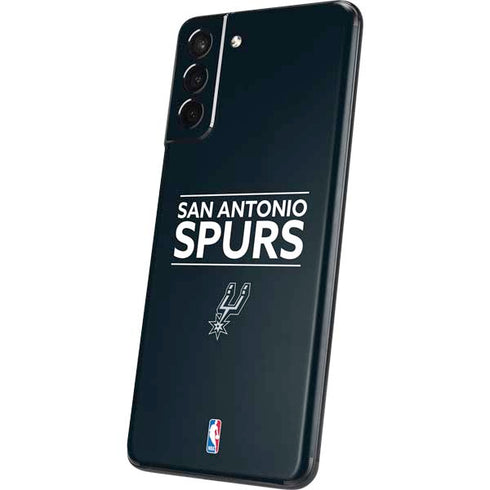 NBA San Antonio Spurs Standard - Black Galaxy S21 Plus 5G Skin