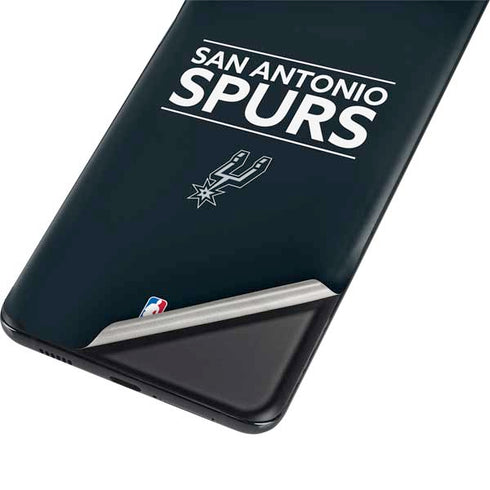 NBA San Antonio Spurs Standard - Black Galaxy S21 Ultra 5G Skin
