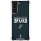 NBA San Antonio Spurs Standard - Black Galaxy S22 Clear Case
