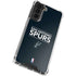 NBA San Antonio Spurs Standard - Black Galaxy S22 Clear Case