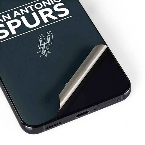 NBA San Antonio Spurs Standard - Black Galaxy S22 Plus Skin