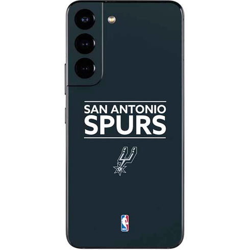 NBA San Antonio Spurs Standard - Black Galaxy S22 Skin