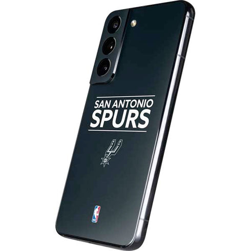 NBA San Antonio Spurs Standard - Black Galaxy S22 Skin