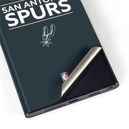 NBA San Antonio Spurs Standard - Black Galaxy S22 Ultra Skin