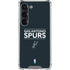 NBA San Antonio Spurs Standard - Black Galaxy S23 Clear Case