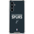 NBA San Antonio Spurs Standard - Black Galaxy S23 FE Clear Case