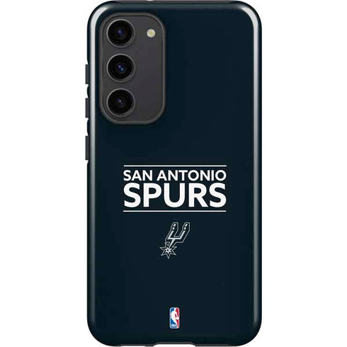 NBA San Antonio Spurs Standard - Black Galaxy S23 Plus Pro Case