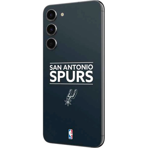 NBA San Antonio Spurs Standard - Black Galaxy S23 Plus Skin
