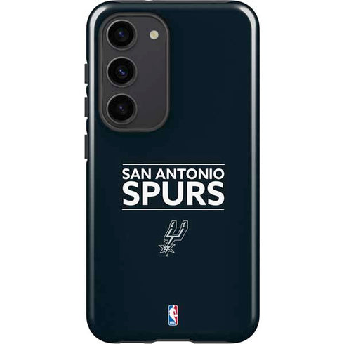 NBA San Antonio Spurs Standard - Black Galaxy S23 Pro Case