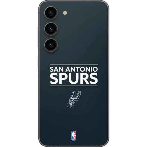 NBA San Antonio Spurs Standard - Black Galaxy S23 Skin