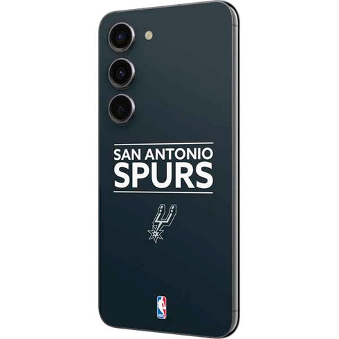 NBA San Antonio Spurs Standard - Black Galaxy S23 Skin