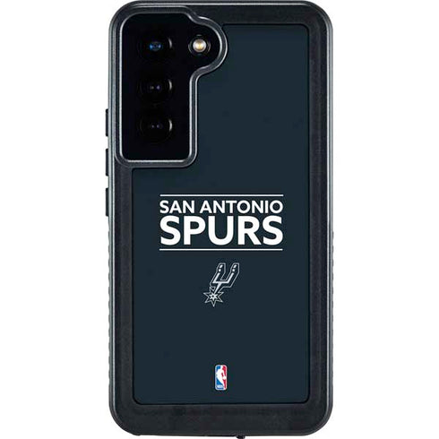 NBA San Antonio Spurs Standard - Black Galaxy S23 Waterproof Case