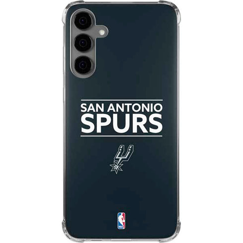 NBA San Antonio Spurs Standard - Black Galaxy S24 Plus Clear Case
