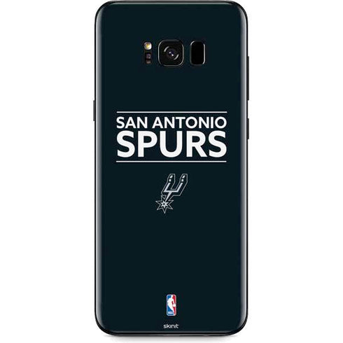 NBA San Antonio Spurs Standard - Black Galaxy S8 Skin