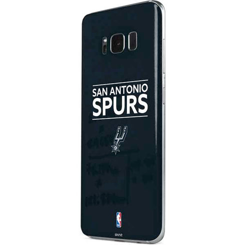 NBA San Antonio Spurs Standard - Black Galaxy S8 Skin