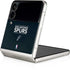 NBA San Antonio Spurs Standard - Black Galaxy Z Flip3 5G Skin