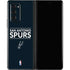 NBA San Antonio Spurs Standard - Black Galaxy Z Fold2 5G Skin