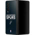 NBA San Antonio Spurs Standard - Black Galaxy Z Fold3 5G Skin