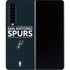 NBA San Antonio Spurs Standard - Black Galaxy Z Fold4 5G Skin
