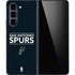 NBA San Antonio Spurs Standard - Black Galaxy Z Fold5 5G Skin