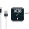 NBA San Antonio Spurs Standard - Black iPad Charger (10W USB) Skin