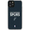 NBA San Antonio Spurs Standard - Black iPhone 11 Pro Clear Case