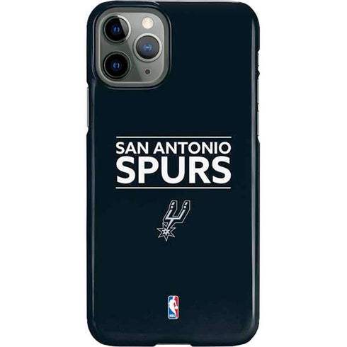 NBA San Antonio Spurs Standard - Black iPhone 11 Pro Lite Case