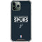NBA San Antonio Spurs Standard - Black iPhone 11 Pro Max Clear Case