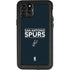 NBA San Antonio Spurs Standard - Black iPhone 11 Pro Max Waterproof Case