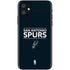 NBA San Antonio Spurs Standard - Black iPhone 11 Skin