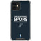 NBA San Antonio Spurs Standard - Black iPhone 12 Clear Case