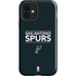 NBA San Antonio Spurs Standard - Black iPhone 12 Impact Case