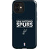 NBA San Antonio Spurs Standard - Black iPhone 12 Mini Impact Case