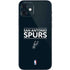NBA San Antonio Spurs Standard - Black iPhone 12 Mini Skin