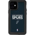 NBA San Antonio Spurs Standard - Black iPhone 12 Mini Waterproof Case