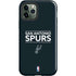 NBA San Antonio Spurs Standard - Black iPhone 12 Pro Impact Case