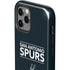 NBA San Antonio Spurs Standard - Black iPhone 12 Pro Impact Case