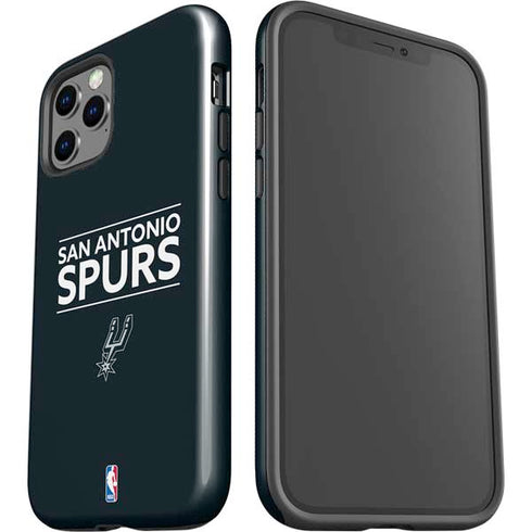 NBA San Antonio Spurs Standard - Black iPhone 12 Pro Impact Case