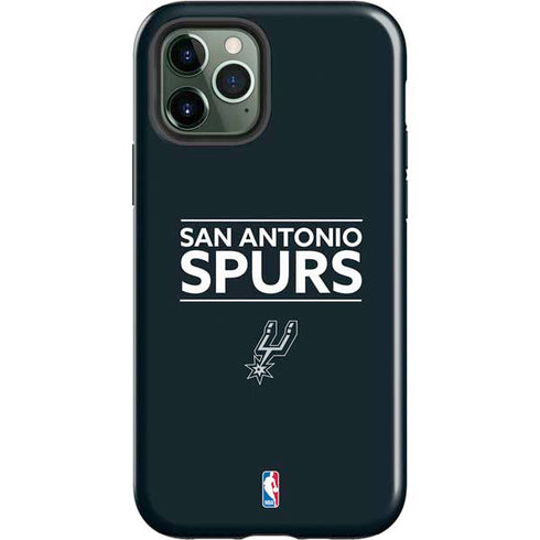 NBA San Antonio Spurs Standard - Black iPhone 12 Pro Max Impact Case