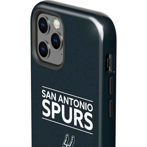 NBA San Antonio Spurs Standard - Black iPhone 12 Pro Max Impact Case