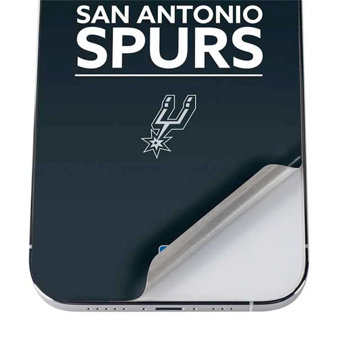 NBA San Antonio Spurs Standard - Black iPhone 12 Pro Skin