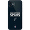 NBA San Antonio Spurs Standard - Black iPhone 12 Skin