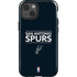 NBA San Antonio Spurs Standard - Black iPhone 13 Impact Case