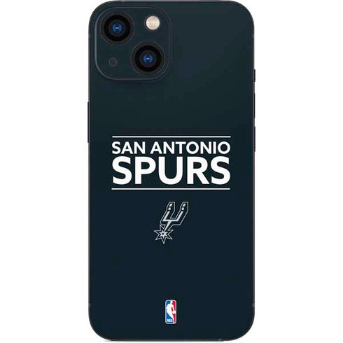 NBA San Antonio Spurs Standard - Black iPhone 13 Mini Skin