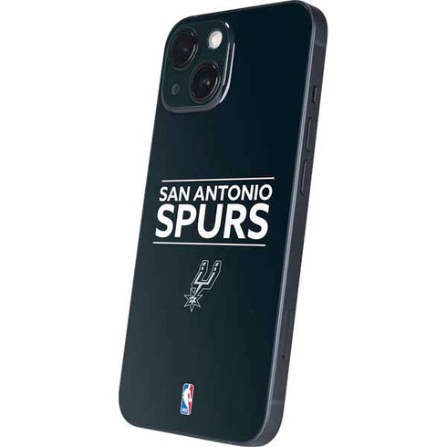 NBA San Antonio Spurs Standard - Black iPhone 13 Mini Skin